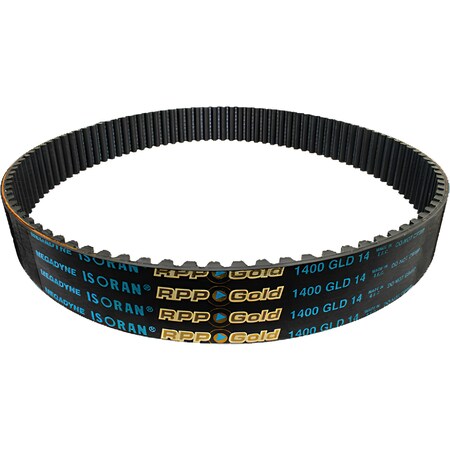 Megadyne RPP GOLD Timing G BELT T-BELTS 14mm pitch x 120mm W 3920-14MG-120